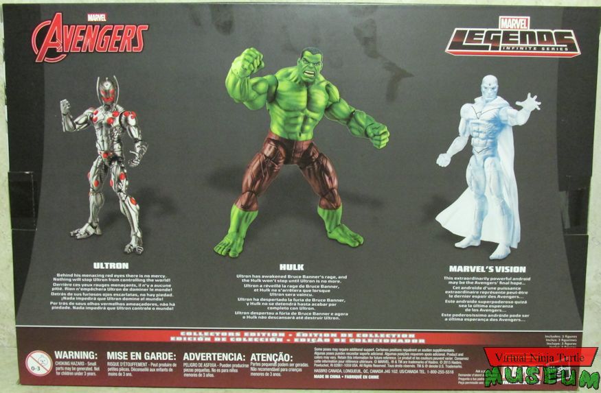 Avengers Box set rear