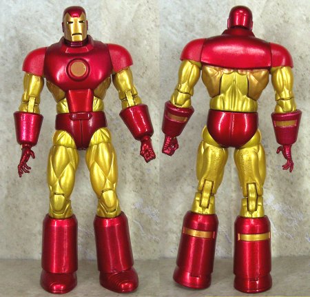 Iron Man front and back