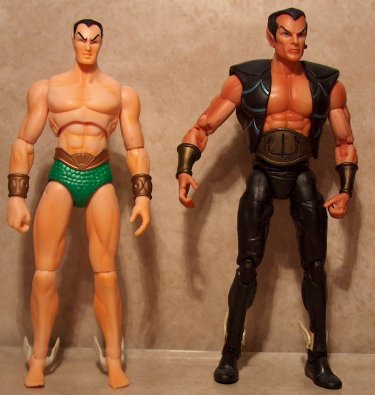 both Namor figures