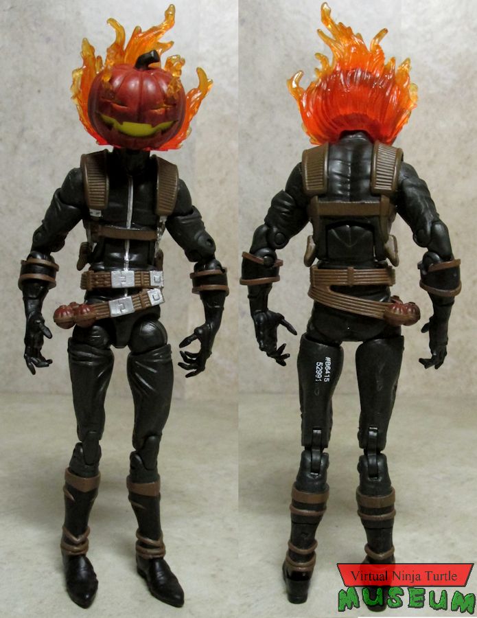 Jack O'Lantern front and back