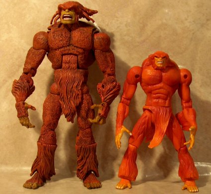 Sasquatch figures