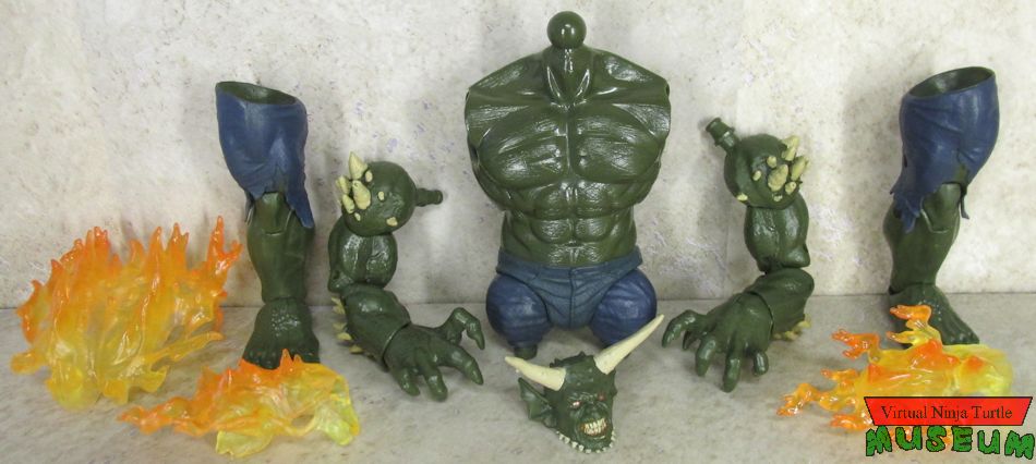 Ultimate Green Goblin parts