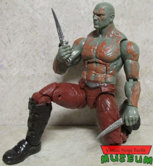 Drax holding knives