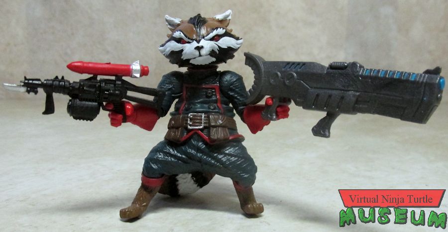 Rocket Raccoon with guns