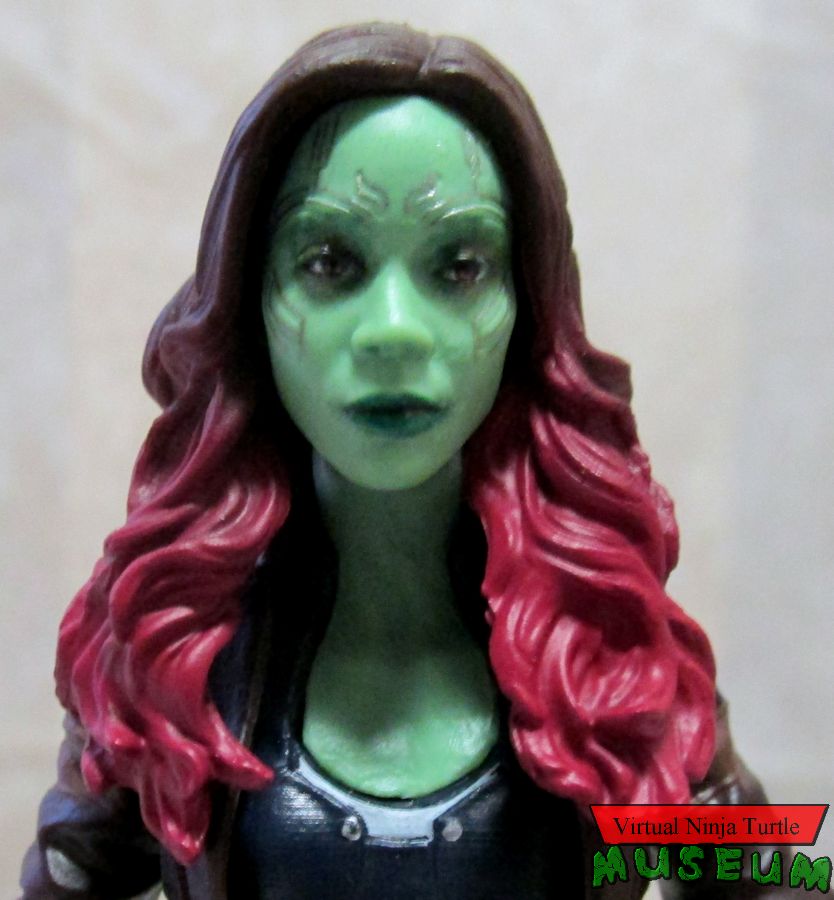 Gamora close up