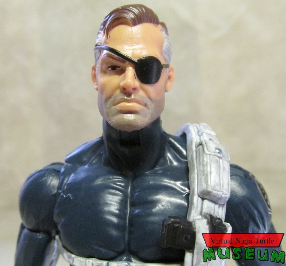 Nick Fury close up