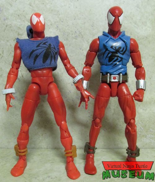 Toy Biz and Hasbro Scarlet Spiders