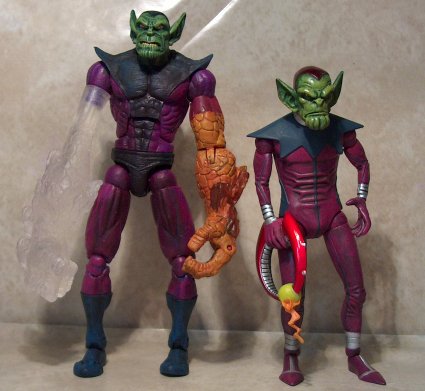 Skrull with Super Skrull