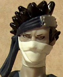 Zabuza head sculpt