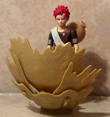 Gaara with sand shield