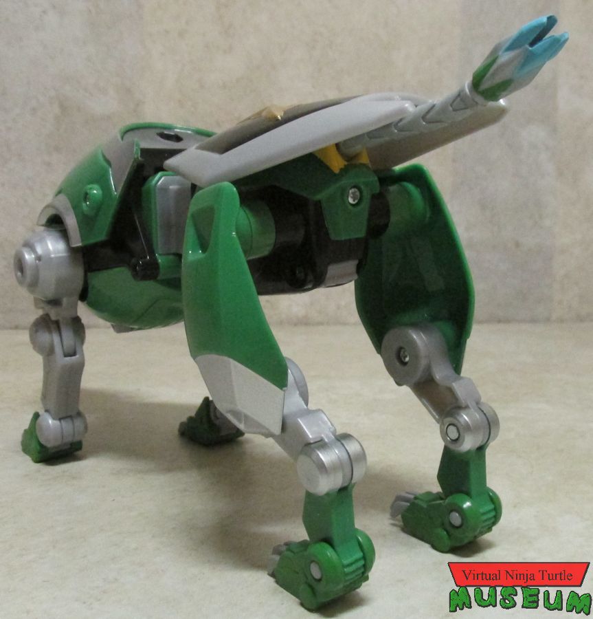 Modern Green Lion rear view