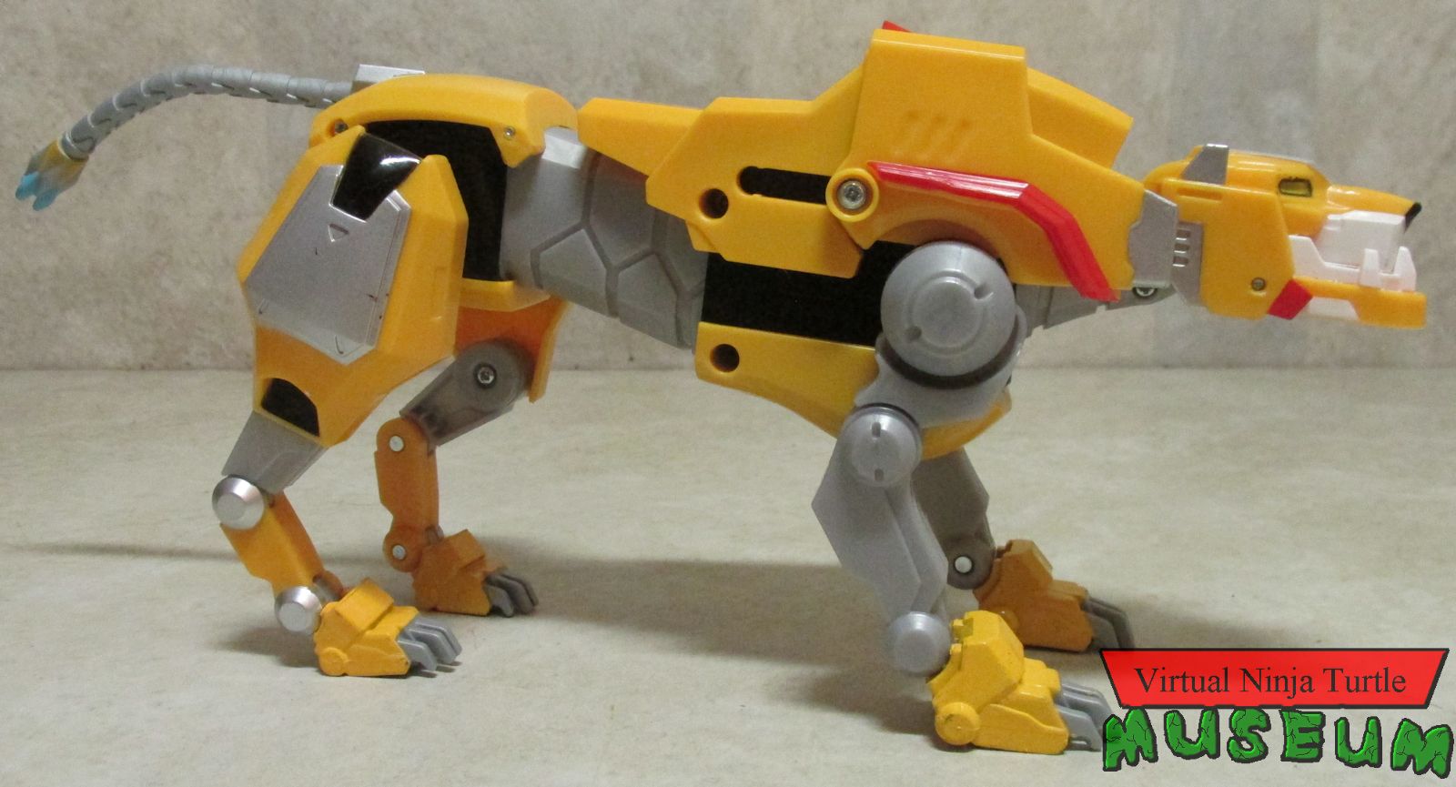 Modern Yellow Lion side view