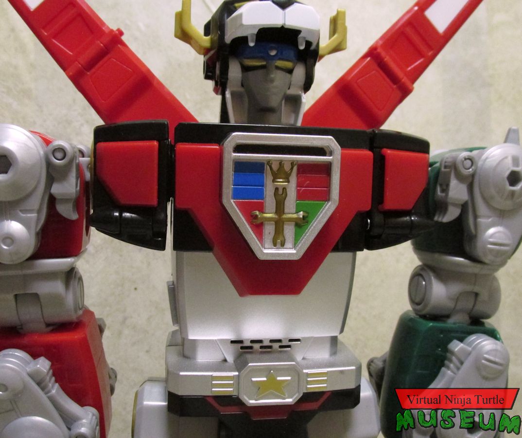 Classic Voltron chest detail