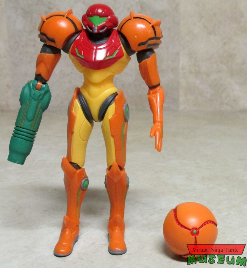 Samus with morphball