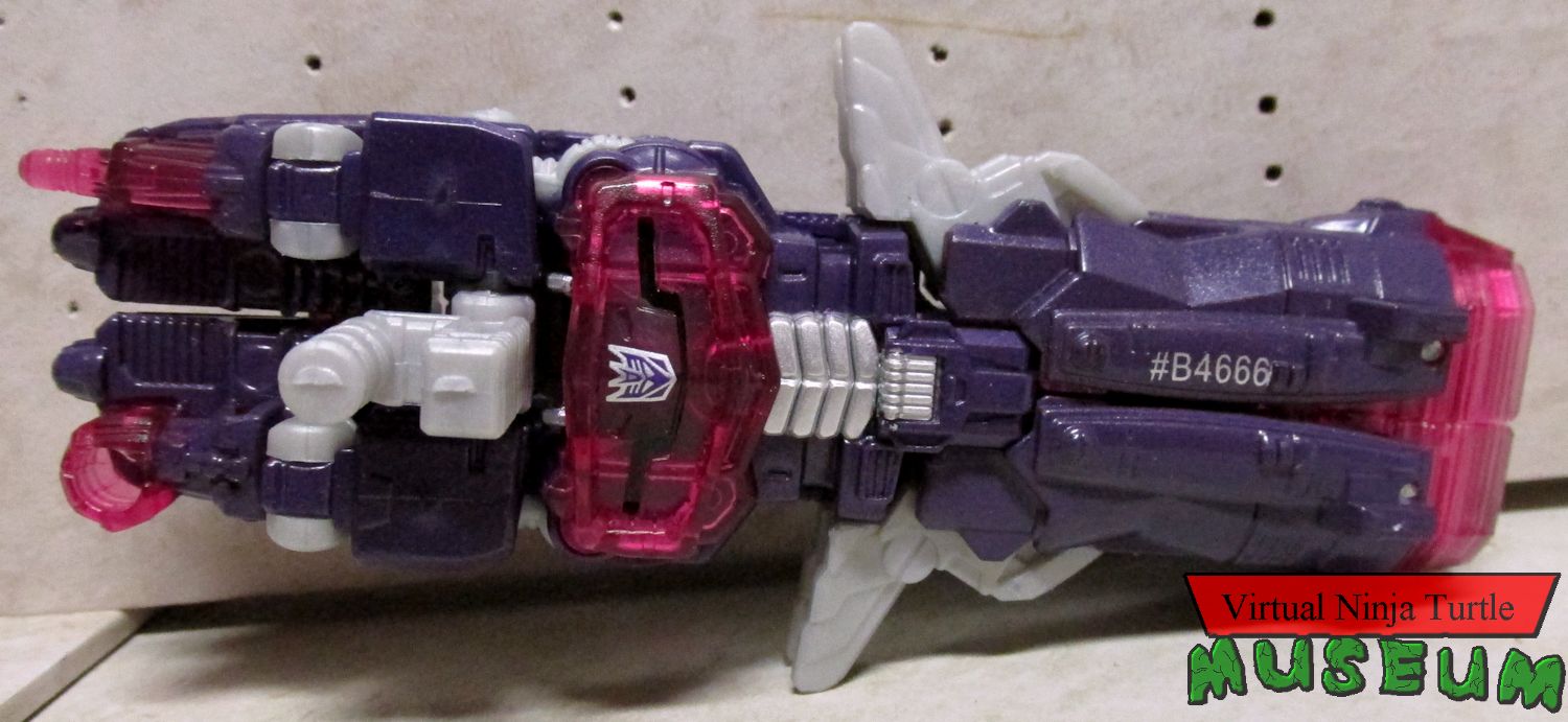 Shockwave gun mode bottom view