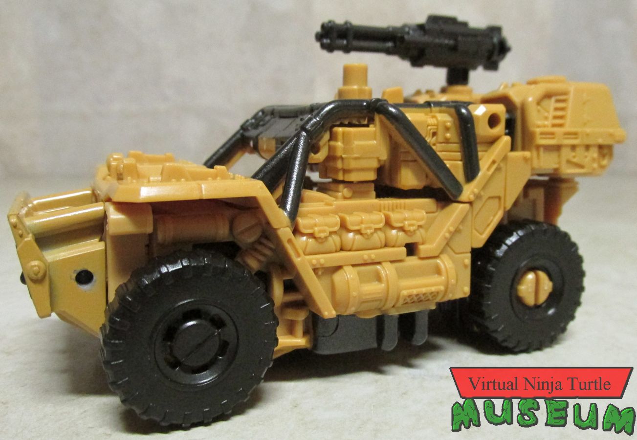 Swindle vehicle mode side view